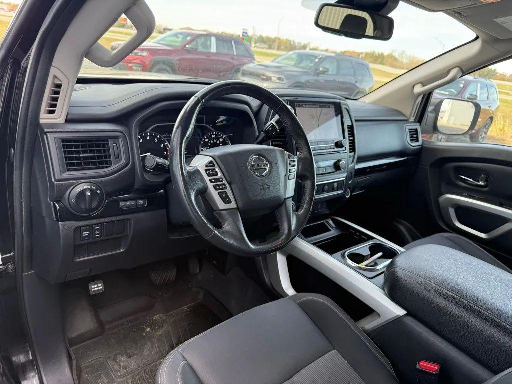 used 2022 Nissan Titan car, priced at $30,800