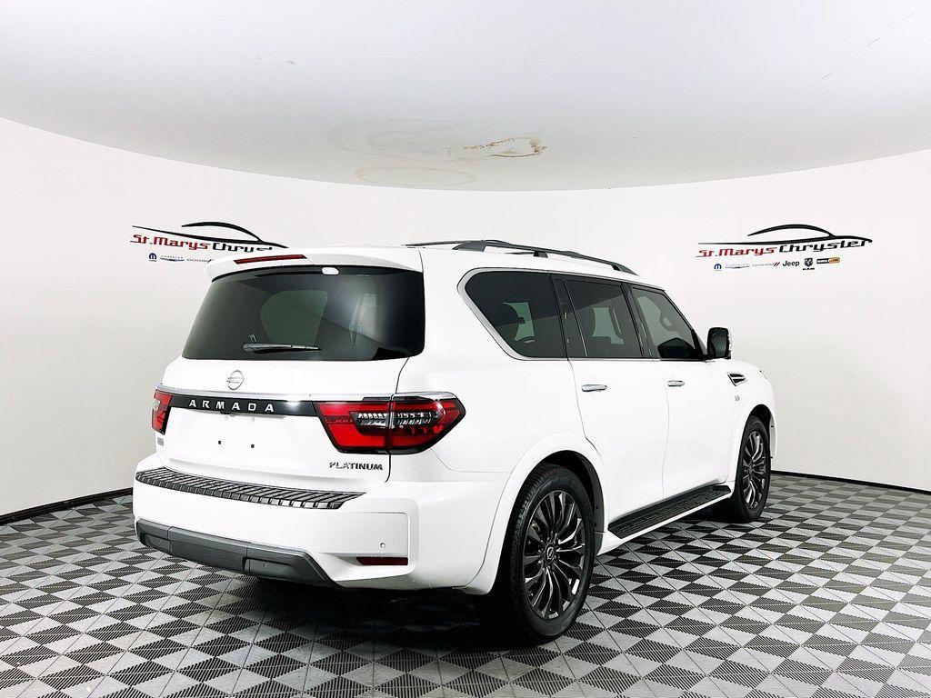 used 2021 Nissan Armada car, priced at $36,900