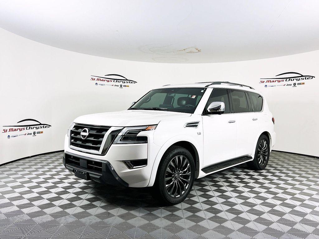 used 2021 Nissan Armada car, priced at $36,900