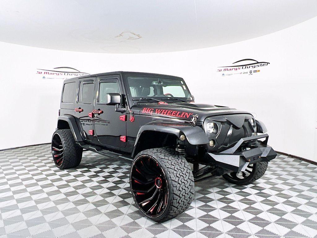 used 2018 Jeep Wrangler JK Unlimited car, priced at $26,500