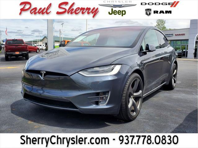 used 2018 Tesla Model X car, priced at $35,581