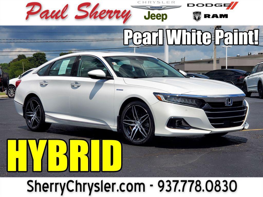 used 2021 Honda Accord Hybrid car, priced at $27,495