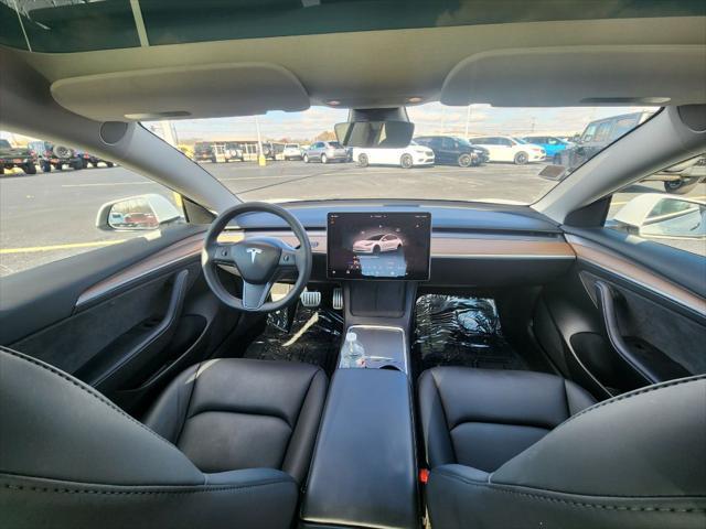 used 2023 Tesla Model 3 car, priced at $37,995