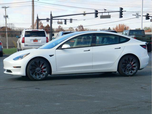 used 2023 Tesla Model 3 car, priced at $37,995