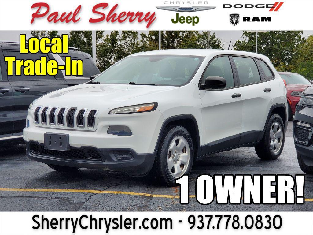 used 2014 Jeep Cherokee car, priced at $11,249