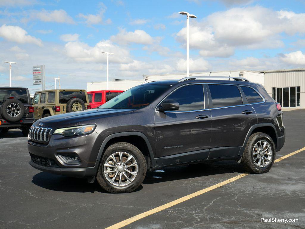 used 2021 Jeep Cherokee car, priced at $20,224