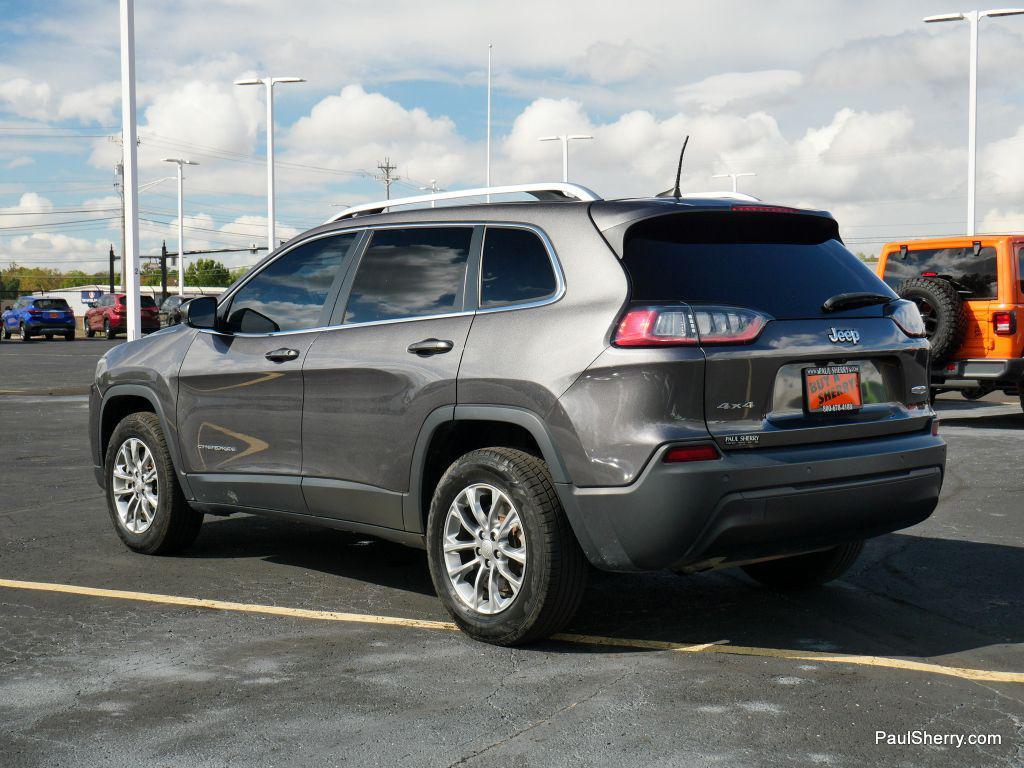 used 2021 Jeep Cherokee car, priced at $20,224
