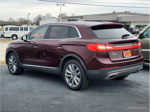 used 2018 Lincoln MKX car, priced at $19,602