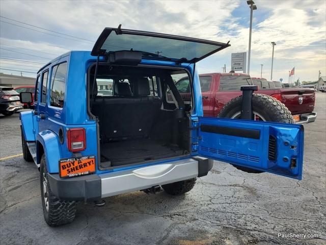 used 2015 Jeep Wrangler Unlimited car, priced at $15,379