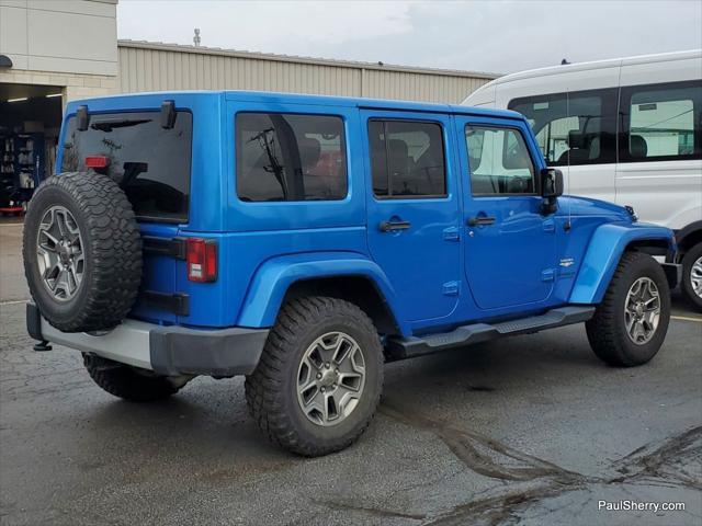 used 2015 Jeep Wrangler Unlimited car, priced at $15,379