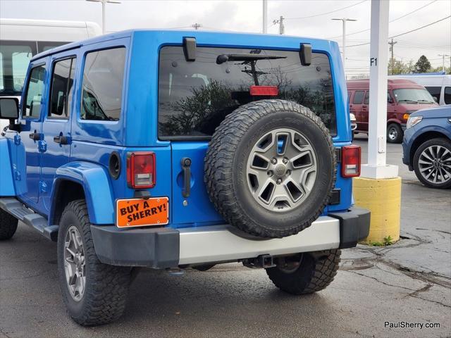 used 2015 Jeep Wrangler Unlimited car, priced at $15,379