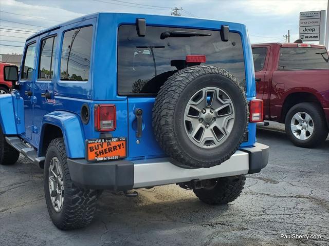 used 2015 Jeep Wrangler Unlimited car, priced at $15,379