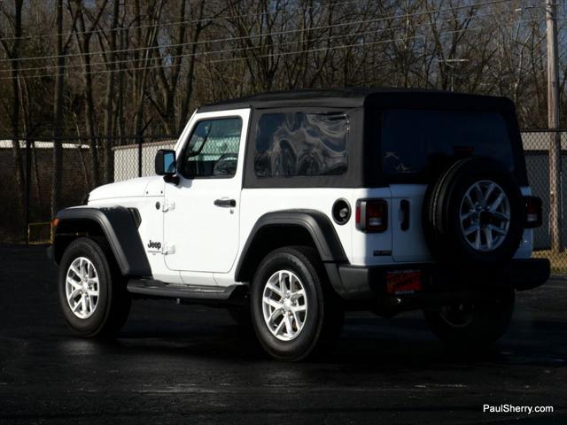used 2023 Jeep Wrangler car, priced at $29,815