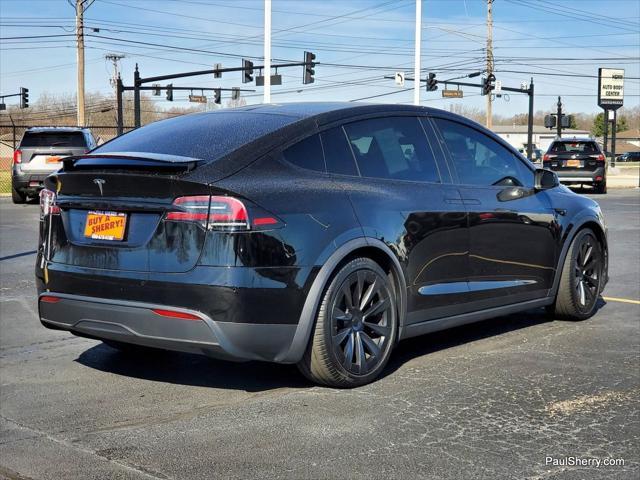 used 2022 Tesla Model X car, priced at $55,346