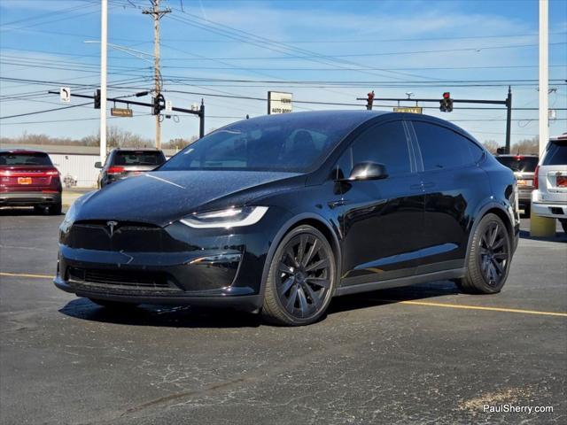 used 2022 Tesla Model X car, priced at $55,346