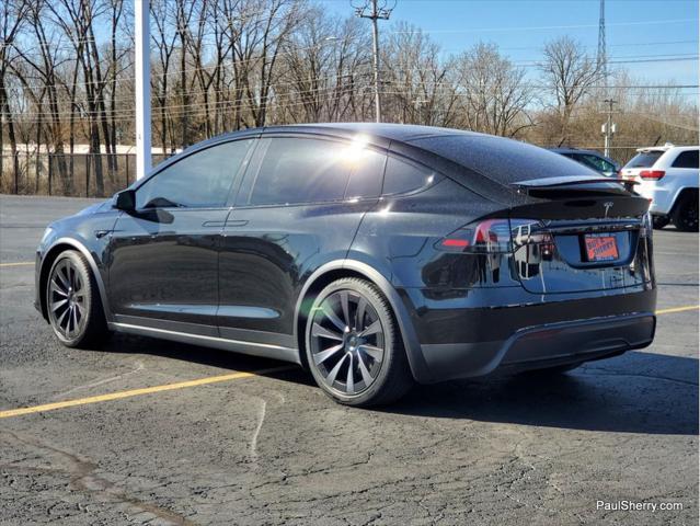 used 2022 Tesla Model X car, priced at $55,346