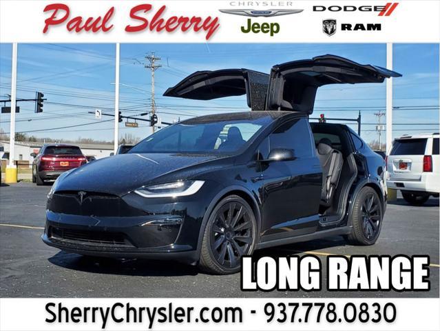 used 2022 Tesla Model X car, priced at $55,346