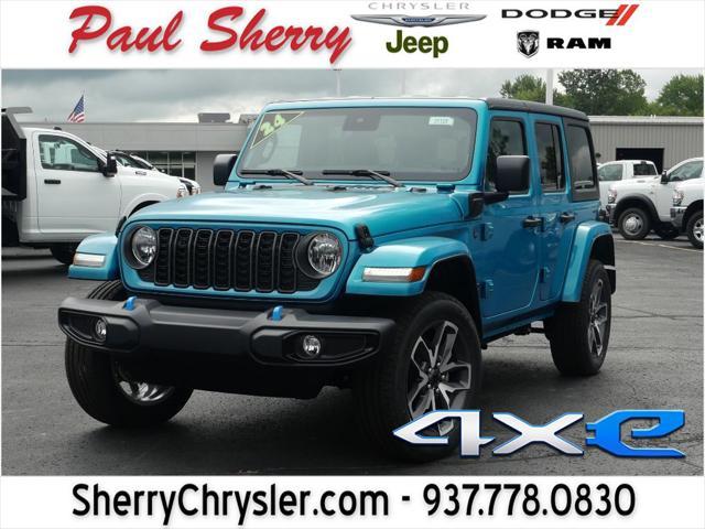 new 2024 Jeep Wrangler 4xe car, priced at $50,995