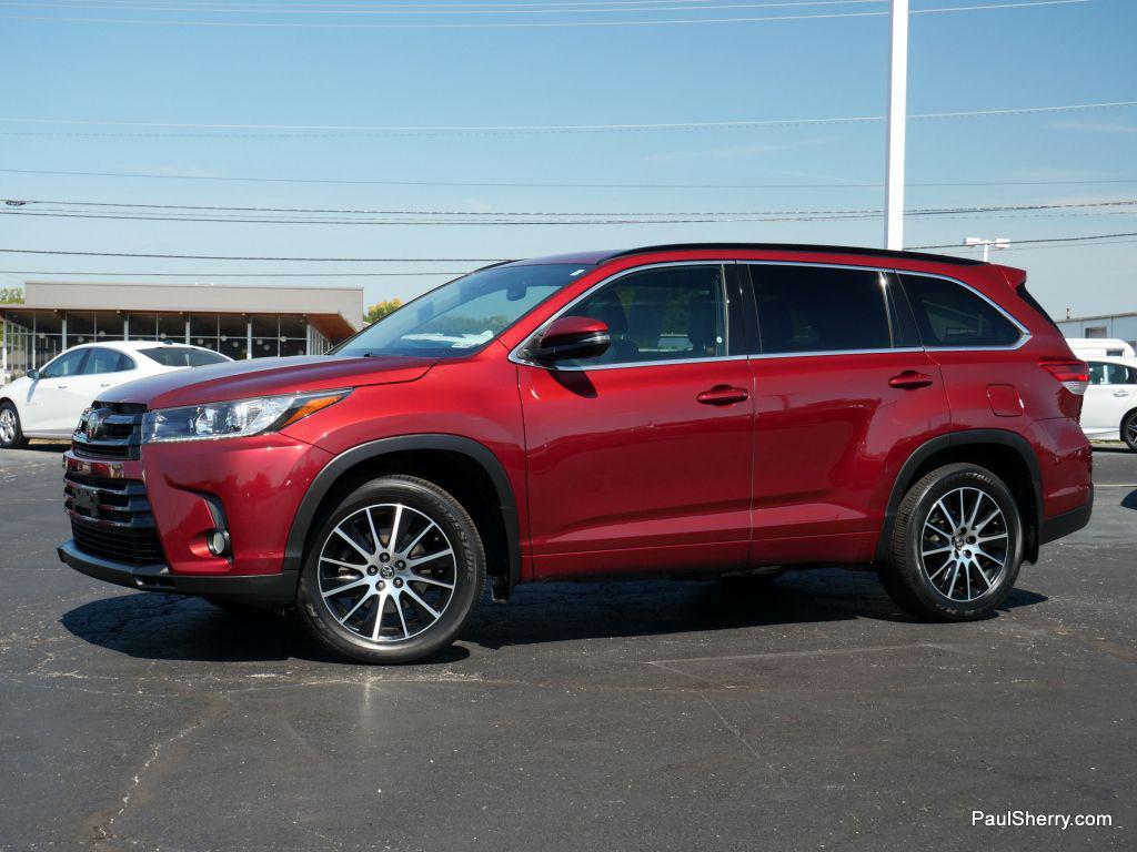 used 2017 Toyota Highlander car, priced at $21,000