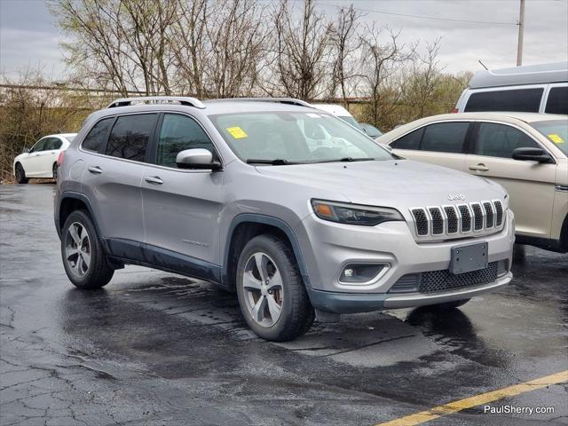 used 2019 Jeep Cherokee car, priced at $17,489