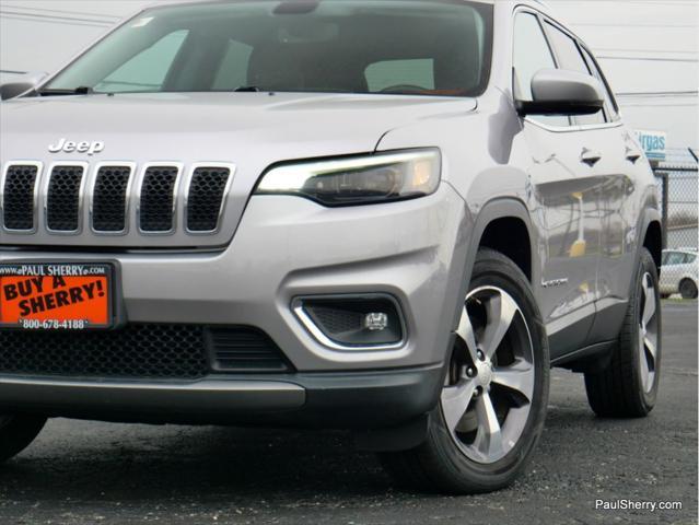used 2019 Jeep Cherokee car, priced at $17,489