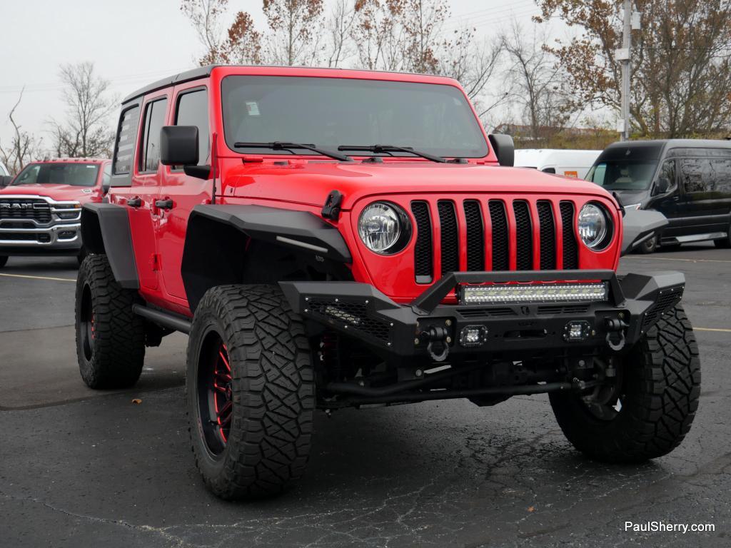 used 2022 Jeep Wrangler Unlimited car, priced at $33,995