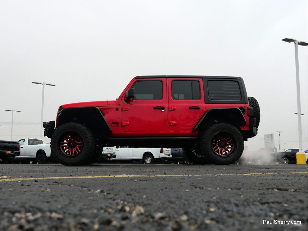 used 2022 Jeep Wrangler Unlimited car, priced at $33,995