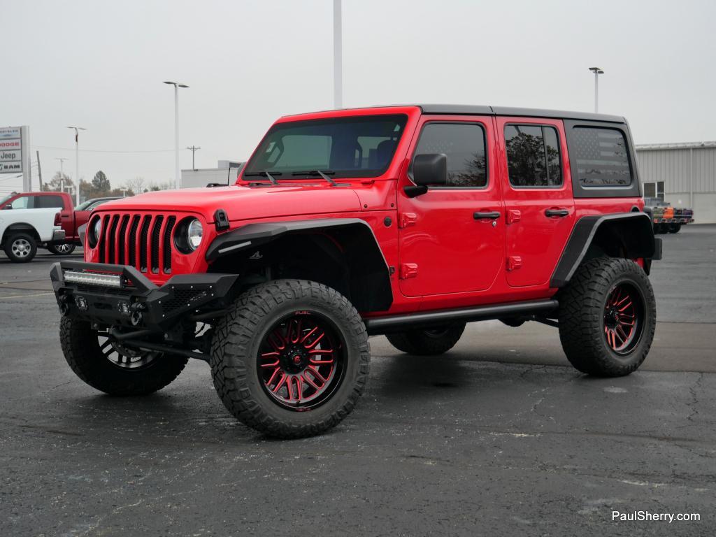 used 2022 Jeep Wrangler Unlimited car, priced at $33,995
