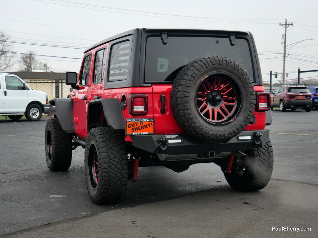 used 2022 Jeep Wrangler Unlimited car, priced at $33,995