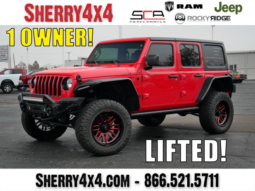 used 2022 Jeep Wrangler Unlimited car, priced at $33,995