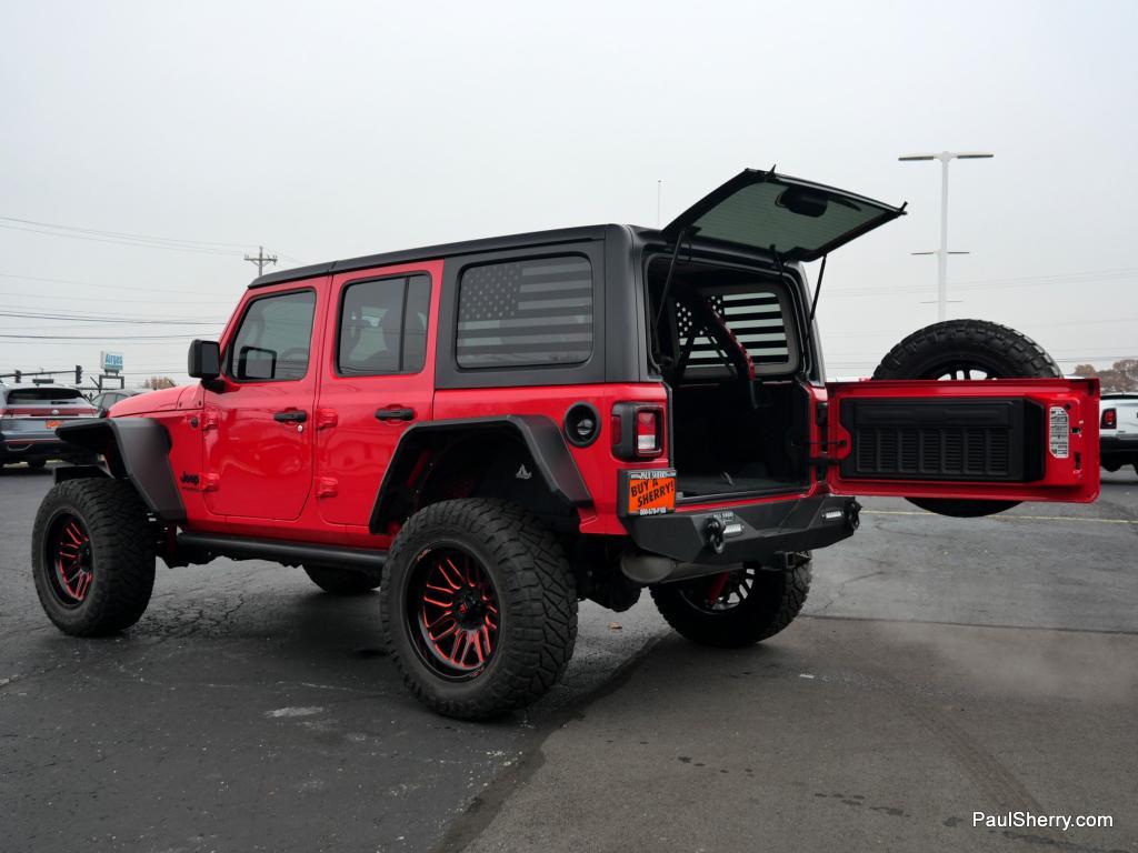 used 2022 Jeep Wrangler Unlimited car, priced at $33,995