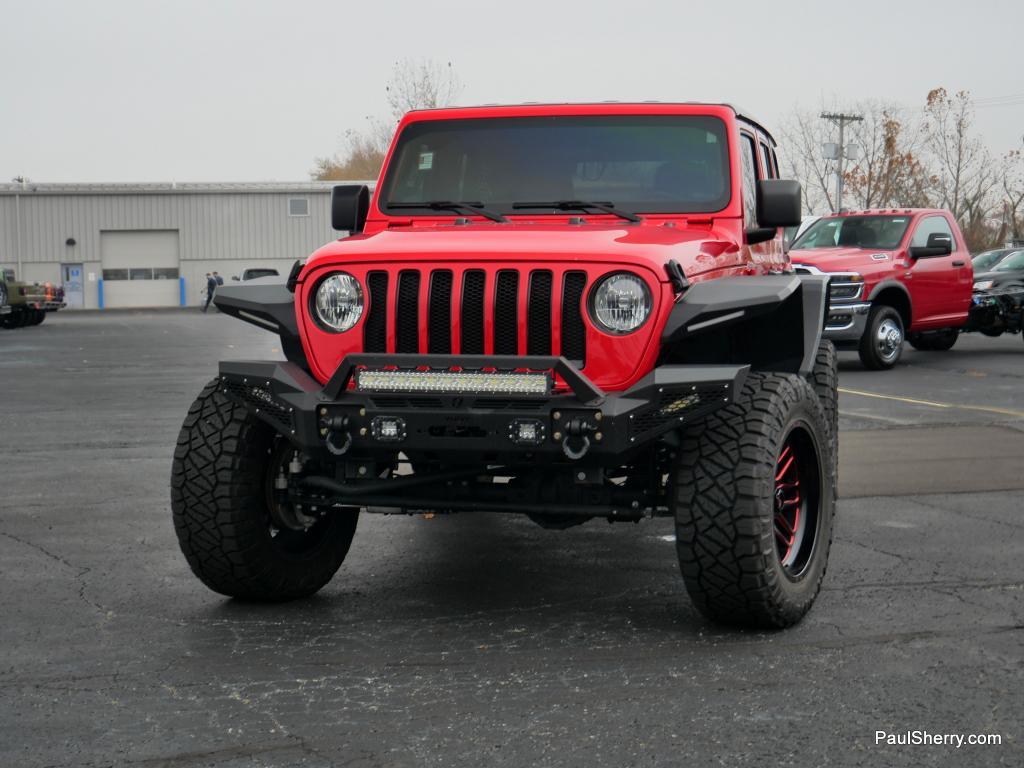 used 2022 Jeep Wrangler Unlimited car, priced at $33,995