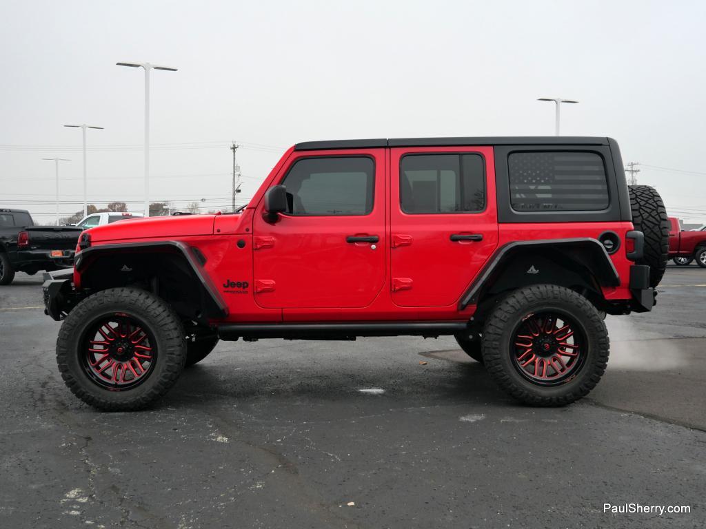 used 2022 Jeep Wrangler Unlimited car, priced at $33,995