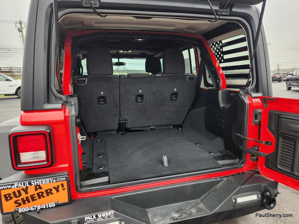 used 2022 Jeep Wrangler Unlimited car, priced at $33,995