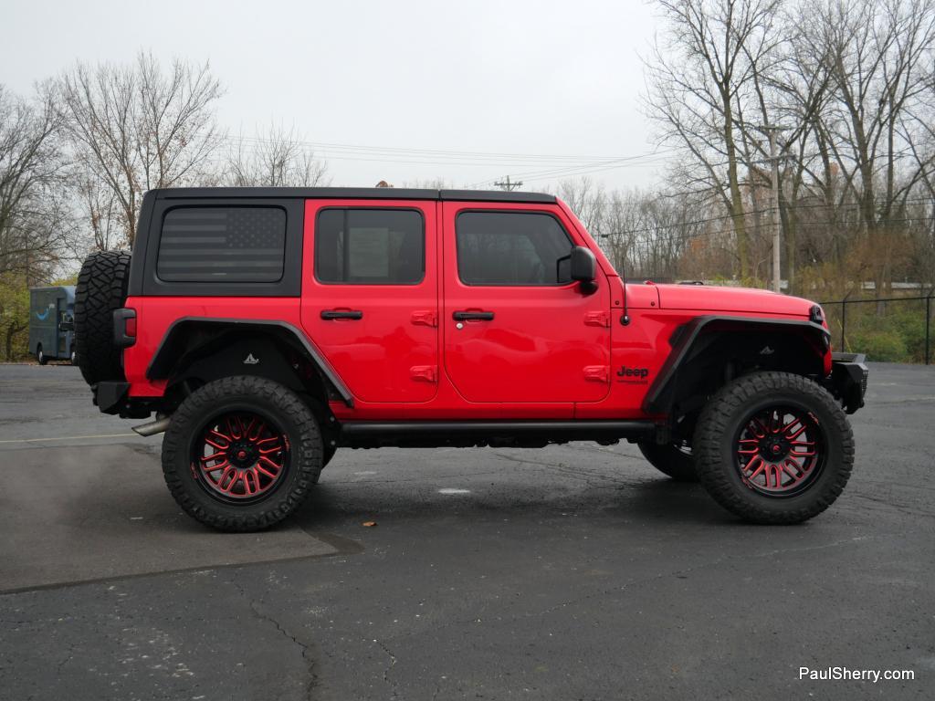 used 2022 Jeep Wrangler Unlimited car, priced at $33,995