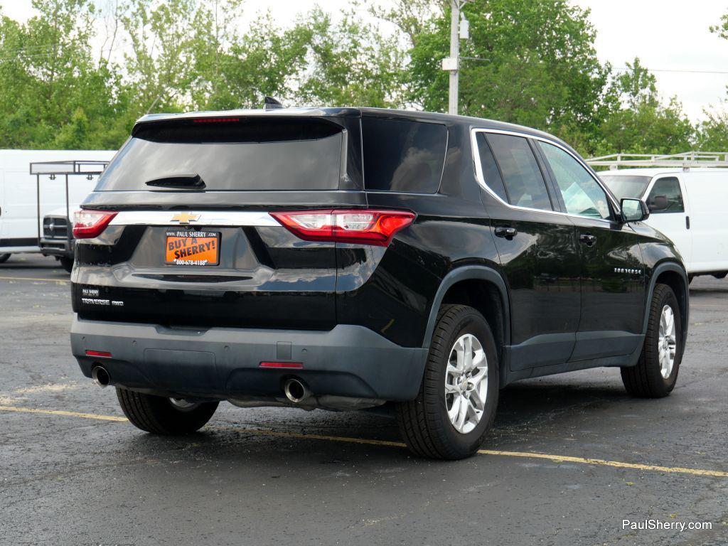 used 2020 Chevrolet Traverse car, priced at $19,498