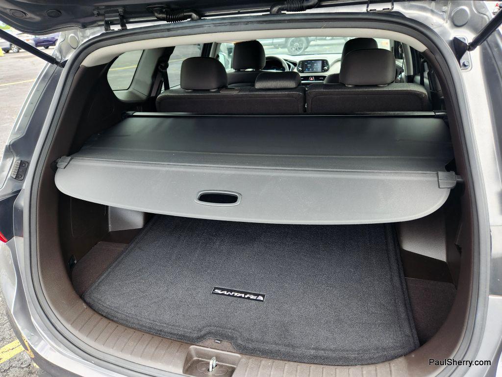 used 2019 Hyundai Santa Fe car, priced at $18,282