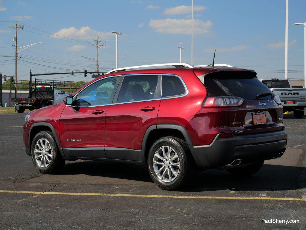 used 2021 Jeep Cherokee car, priced at $22,494