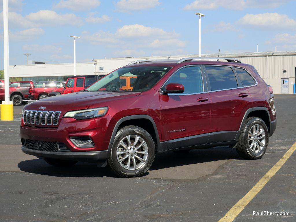 used 2021 Jeep Cherokee car, priced at $22,494