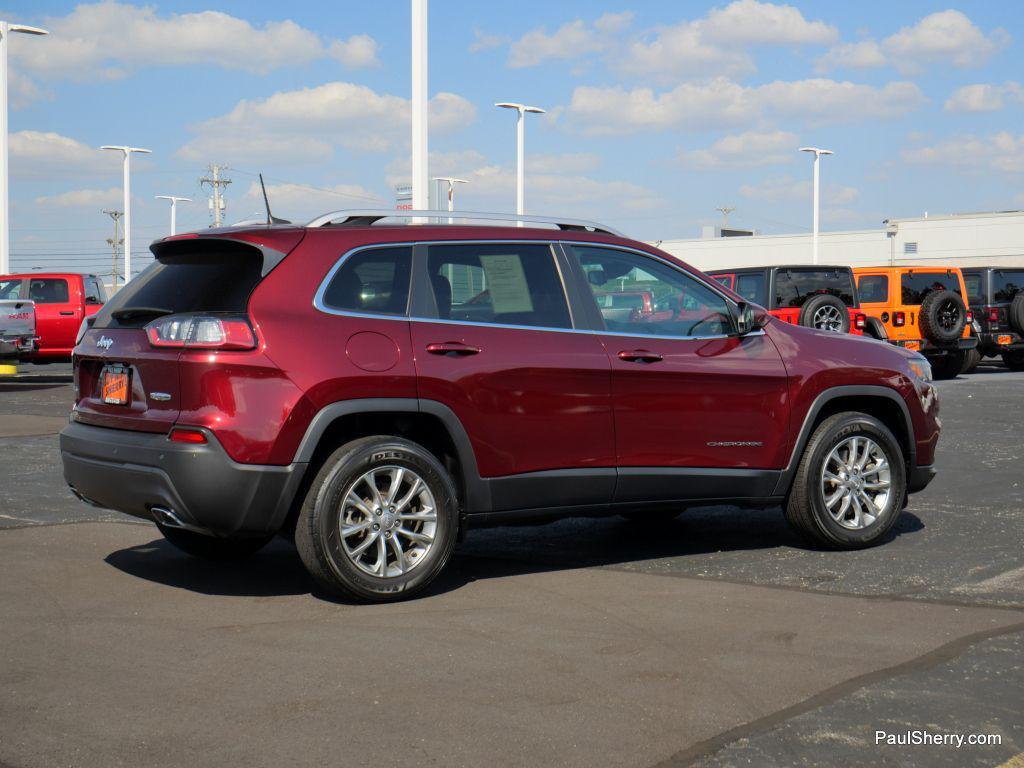 used 2021 Jeep Cherokee car, priced at $22,494