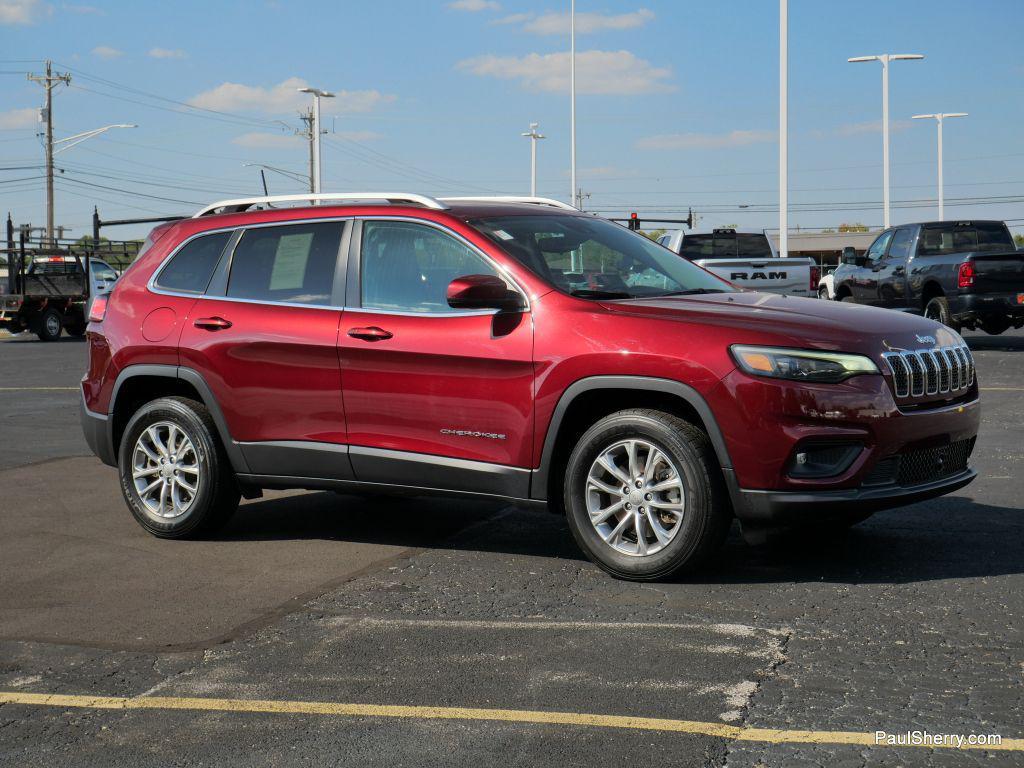 used 2021 Jeep Cherokee car, priced at $22,494