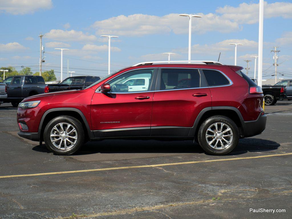 used 2021 Jeep Cherokee car, priced at $22,494