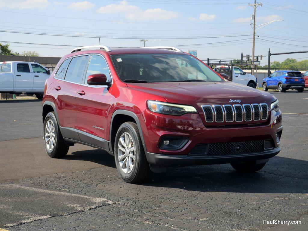used 2021 Jeep Cherokee car, priced at $22,494
