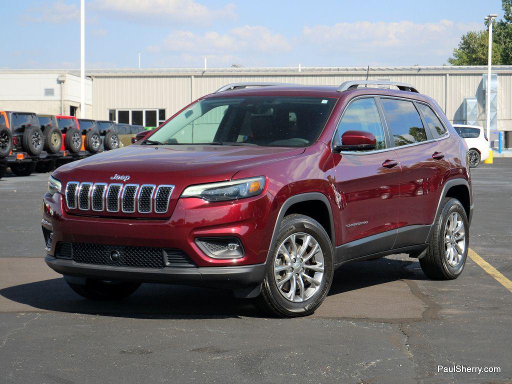 used 2021 Jeep Cherokee car, priced at $22,494