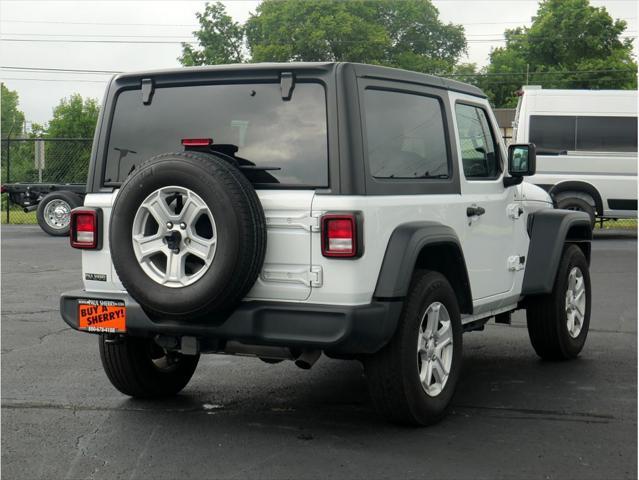 used 2023 Jeep Wrangler car, priced at $33,839