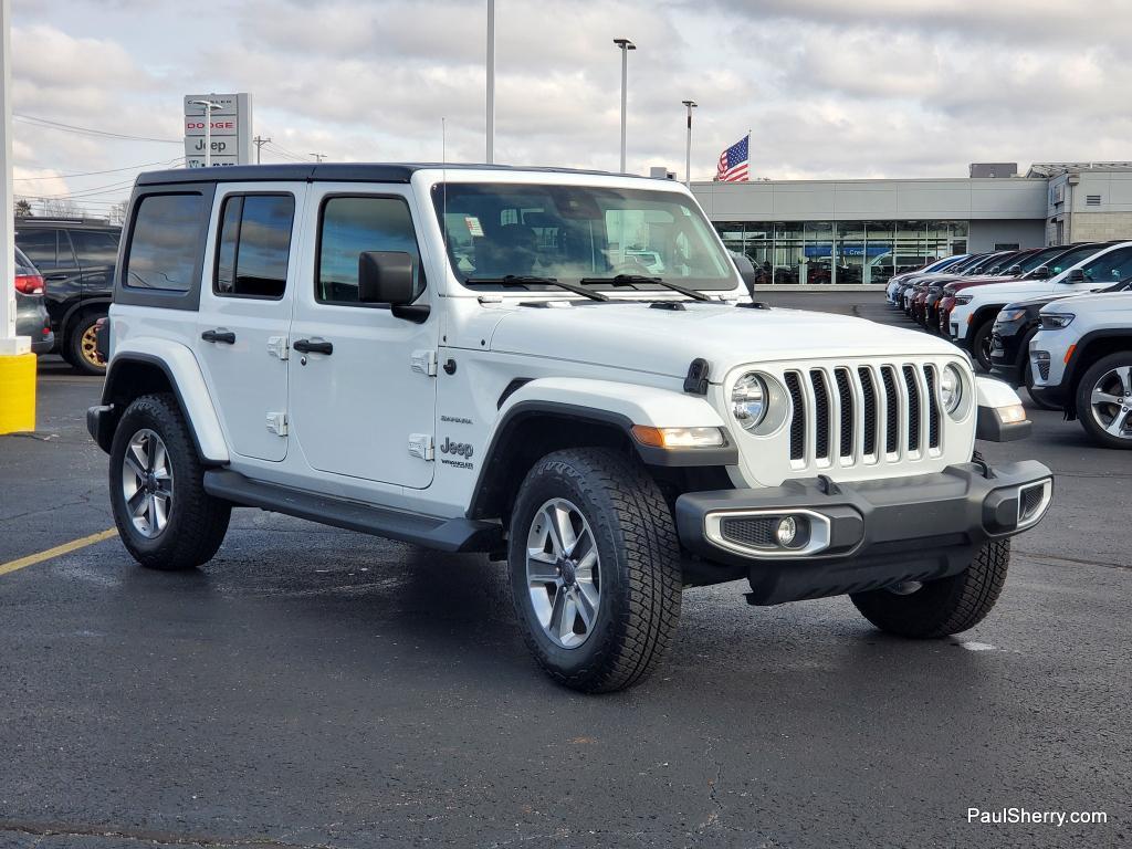 used 2021 Jeep Wrangler Unlimited car, priced at $26,923