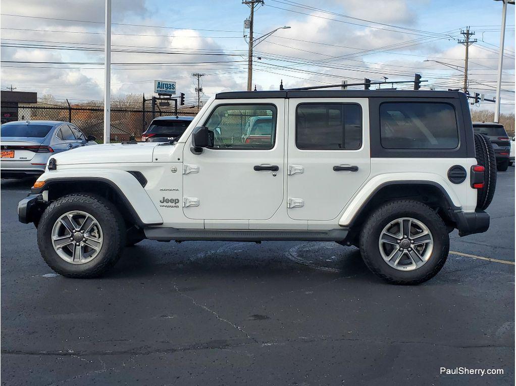 used 2021 Jeep Wrangler Unlimited car, priced at $26,923