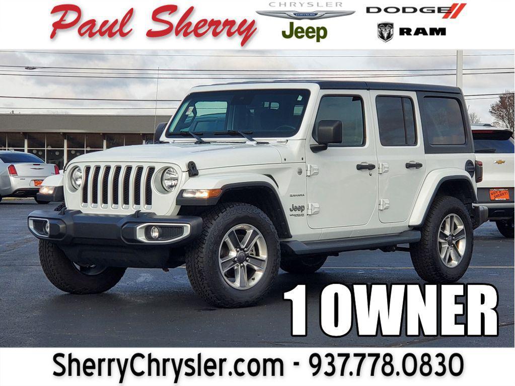 used 2021 Jeep Wrangler Unlimited car, priced at $26,923