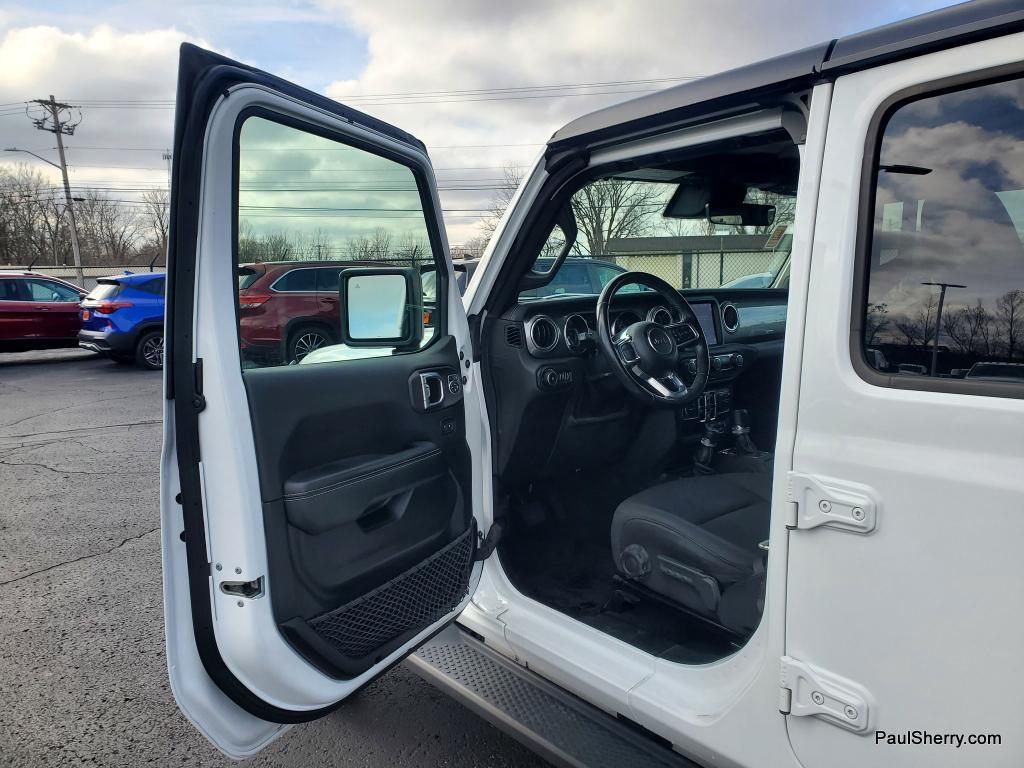 used 2021 Jeep Wrangler Unlimited car, priced at $26,923