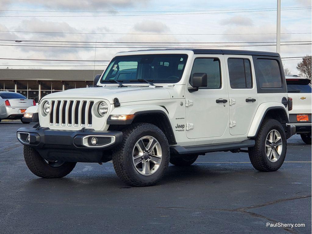 used 2021 Jeep Wrangler Unlimited car, priced at $26,923